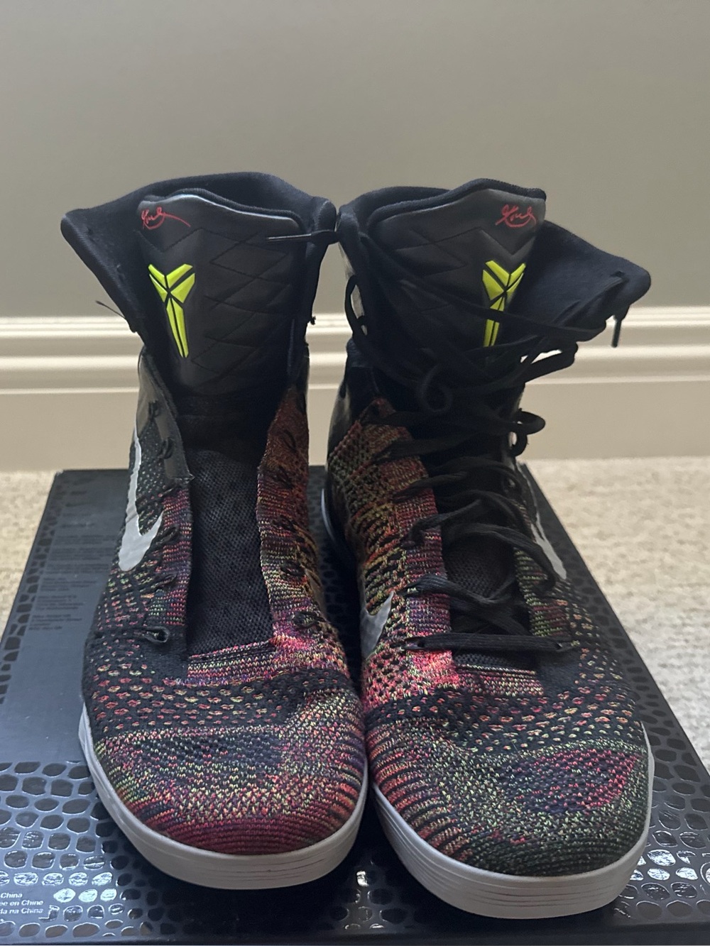 Men’s KOBE IX USED 11.5, Used indoors only